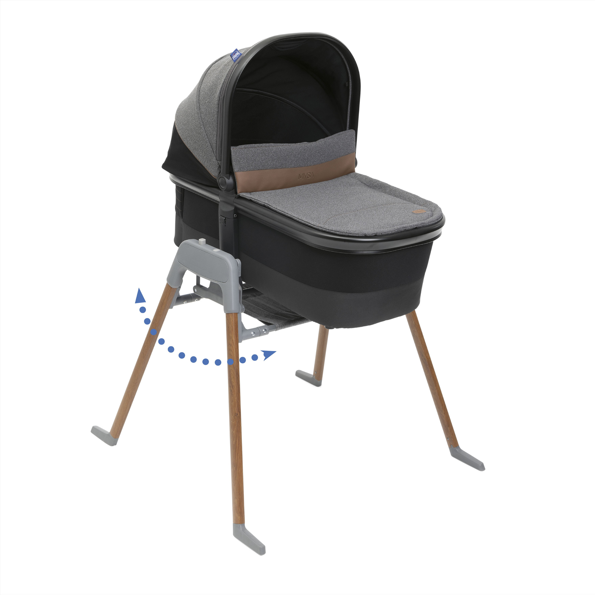 Подставка для люльки от коляски Chicco Lullaglide Stand Natural / 07087126390000