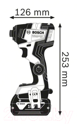 Профессиональный гайковерт Bosch GDR 18V-200 C Professional  (0.601.9G4.104)