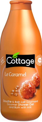 Гель для душа Cottage Douche & Bain Lait Gourmand Le Caramel (750мл)
