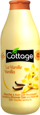 

Гель для душа Cottage, Douche & Bain Lait Nourrissant La Vanille
