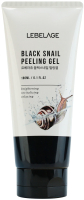 Пилинг для лица Lebelage Black Snail Peeling Gel (180мл) - 