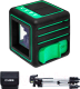 Лазерный уровень ADA Instruments Cube 3D Green Professional Edition / A00545 - 