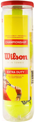 Набор теннисных мячей Wilson Championship / WRT110000 (4шт)