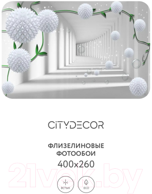 Фотообои листовые Citydecor Абстракция 201 (400x260см)