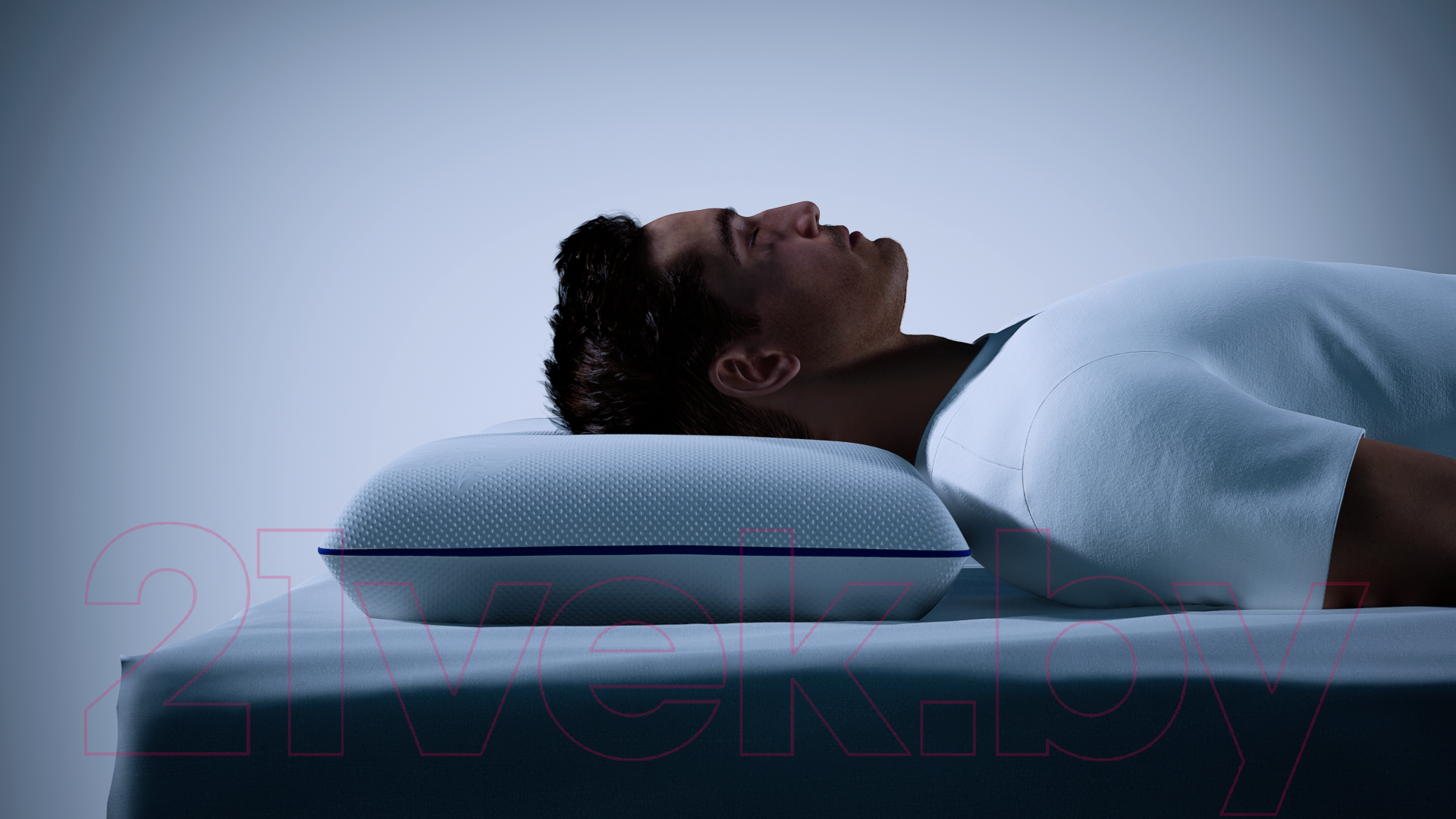 Ортопедическая подушка MemorySleep Compact (53x34x10см) — фото 7