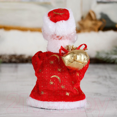 Фигура под елку Зимнее волшебство Дед Мороз в красной шубке / 827789