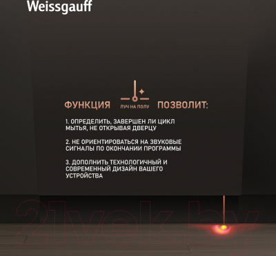 Посудомоечная машина Weissgauff BDW 6025 Infolight