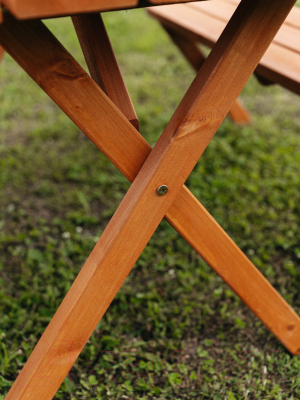 Комплект садовой мебели National Tree Company 120x59x68 / CS-120S