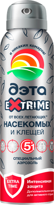 Спрей от насекомых Дэта Extrime Специальный от всех летающих и клещей (150мл) - 
