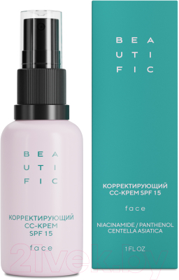 Изображение товара СС-крем Beautific Acne Away Корректирующий (30мл)