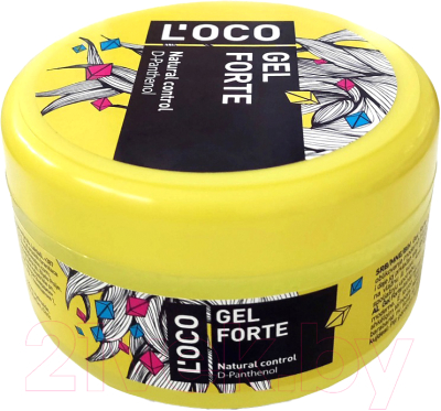 Гель для укладки волос Fitogal L'oco Gel Hairstyling Forte (330мл)