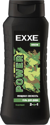 Гель для душа Exxe Men 2в1 Бодрящий (400мл) - 