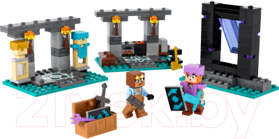 Конструктор Lego Minecraft Оружейная комната / 21252
