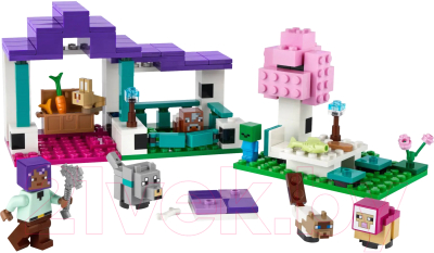 Конструктор Lego Minecraft Убежище для животных / 21253 