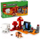 Миниатюра изображения товара Конструктор Lego Minecraft Засада у портала в Нижний мир / 21255