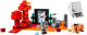 Миниатюра изображения товара Конструктор Lego Minecraft Засада у портала в Нижний мир / 21255