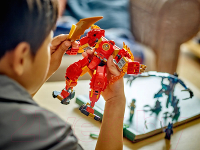 Конструктор Lego Ninjago Стихийный огненный робот Кая / 71808 