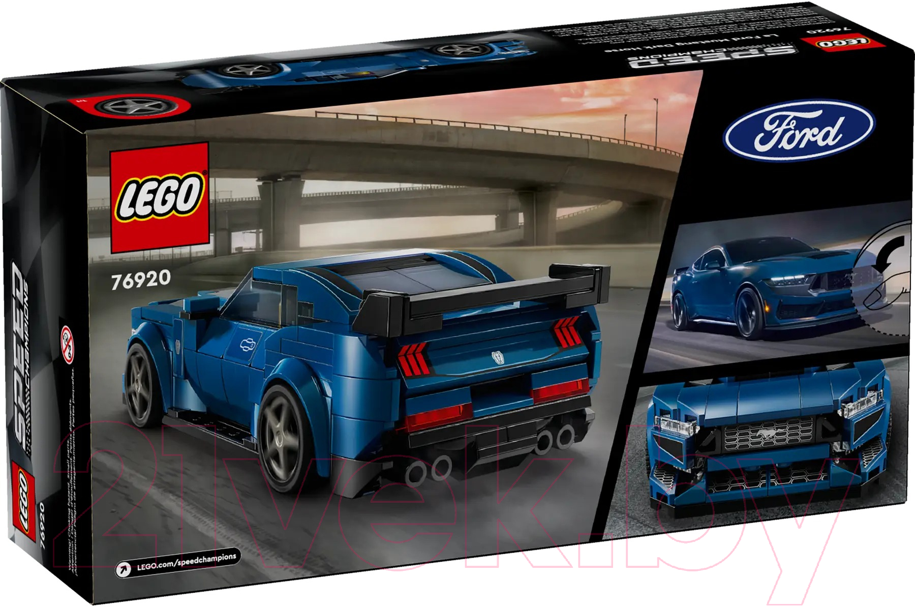 Конструктор Lego Speed Champions Ford Mustang Dark Horse / 76920