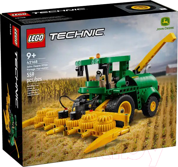 Конструктор Lego Technic Кормоуборочный комбайн John Deere 9700 / 42168