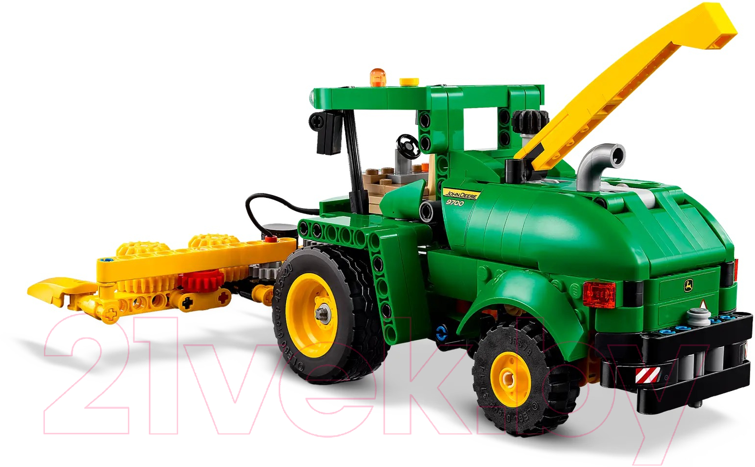 Конструктор Lego Technic Кормоуборочный комбайн John Deere 9700 / 42168