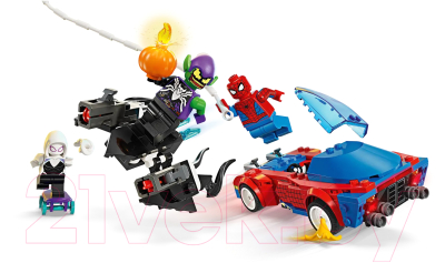 Конструктор Lego Super Heroes Автомобиль Человека-Паука и Зеленый гоблин Венома (76279)