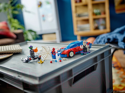 Конструктор Lego Super Heroes Автомобиль Человека-Паука и Зеленый гоблин Венома (76279)