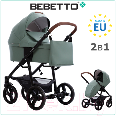 Детская универсальная коляска Bebetto Kitelli Pro 2 в 1  (07/рама черная)