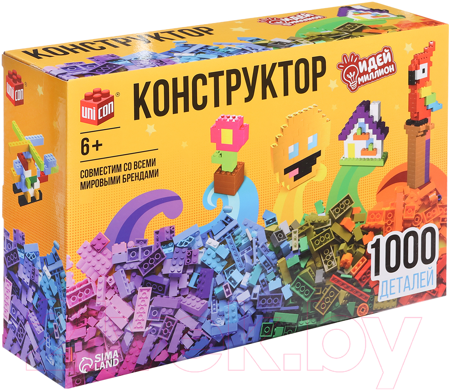 Конструктор Unicon Классический набор CH8800-1000PCS / 10180833