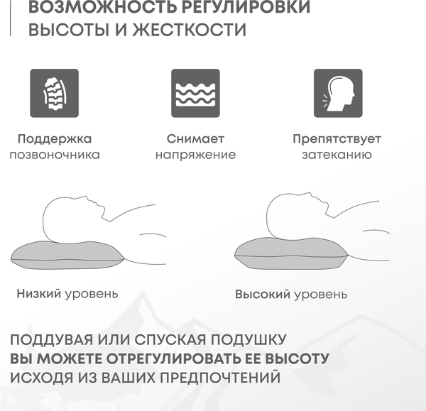 Подушка туристическая RSP Outdoor Sweet / P-SW-BE (бежевый)