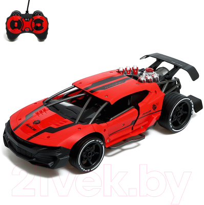Радиоуправляемая игрушка Sima-Land Гоночная машина 911-599C / 9667003 (красный)