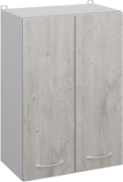 Шкаф навесной для кухни Кортекс-мебель Корнелия Лира ВШ50 (дуб монтерей) - 
