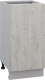 Шкаф-стол кухонный Кортекс-мебель Корнелия Лира НШ40р без столешницы (дуб монтерей) - 