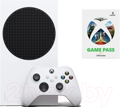 Microsoft Xbox Series S 512Gb 1883 + подписка Game Pass Ultimate 3 мес ...