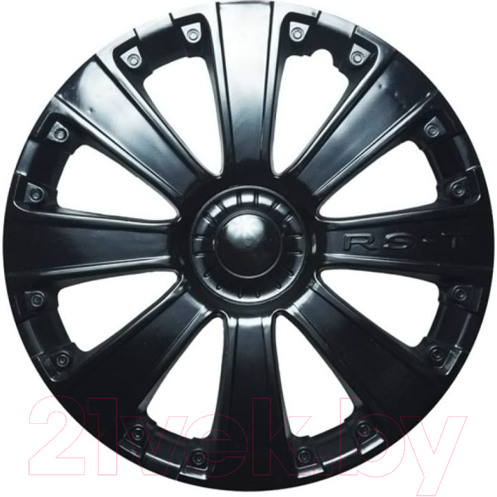 Набор колпаков REDMARK RS-T черный глянец 15" / RM11523 (4шт) — фото 2