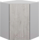 Шкаф навесной для кухни Кортекс-мебель Корнелия Лира ВШУ угловой (дуб монтерей) - 