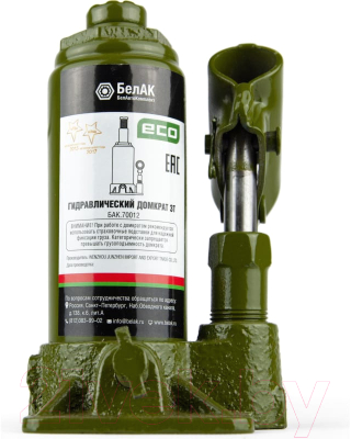 Изображение товара Бутылочный домкрат БелАК Eco 3т БАК.70012