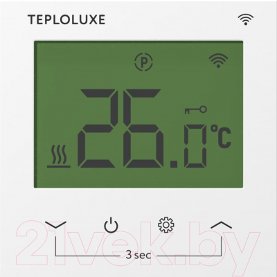Терморегулятор для теплого пола Теплолюкс Pontus Wi-Fi (белый)