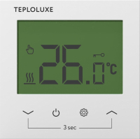 Терморегулятор для теплого пола Теплолюкс Pontus (белый) - 