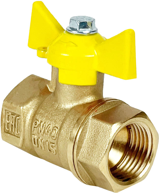 Шаровой кран Valfex ВР/ВР 1/2" / VF.277.LB3.012.N/P59 (ручка-бабочка)