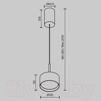 Люстра Maytoni P102PL-12W4K-B