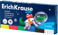 Пластилин Erich Krause Kids Space Animals / 61330 (6цв) - 