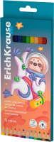 Набор цветных карандашей Erich Krause Kids Space Animals / 61782 (12цв) - 