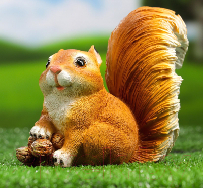 Изображение товара Фигурка для сада Хорошие сувениры Белочка с орешками / 5155100