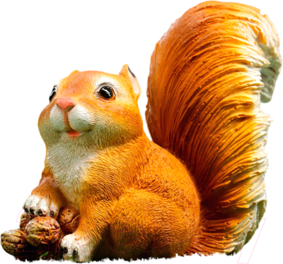 Изображение товара Фигурка для сада Хорошие сувениры Белочка с орешками / 5155100