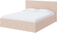 Двуспальная кровать Proson Fresco Forest 726 140x200  (светло-бежевый) - 