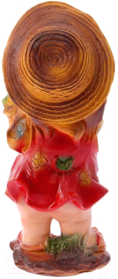 Изображение товара Фигурка для сада Хорошие сувениры Гном с корзиной малый / 302931