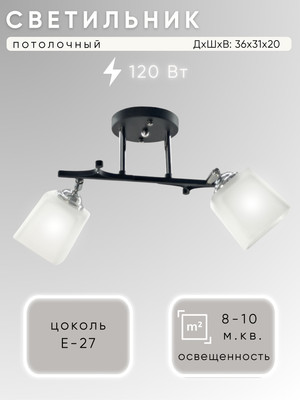 

Потолочный светильник, НПБ 02-2x60-101 / N5488/2