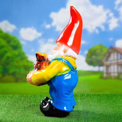 Изображение товара Фигурка для сада Хорошие сувениры Гном с мешком / 628334