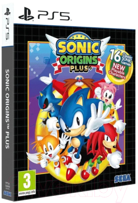 Игра для игровой консоли PlayStation 5 Sonic Origins Plus (EU pack, RU subtitles)