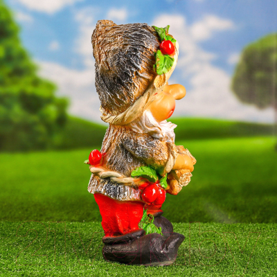 Изображение товара Фигурка для сада Хорошие сувениры Гном с охапкой дров / 9487934